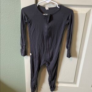 Kids One Piece in Charcoal Gray Bamboo